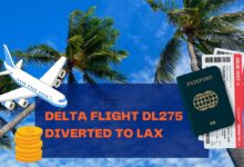 delta flight dl275 diverted lax